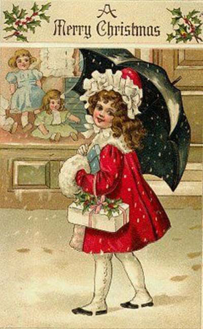 Foto Antiche Di Natale.Antiche Cartoline Di Natale 10 Creareconilcuore